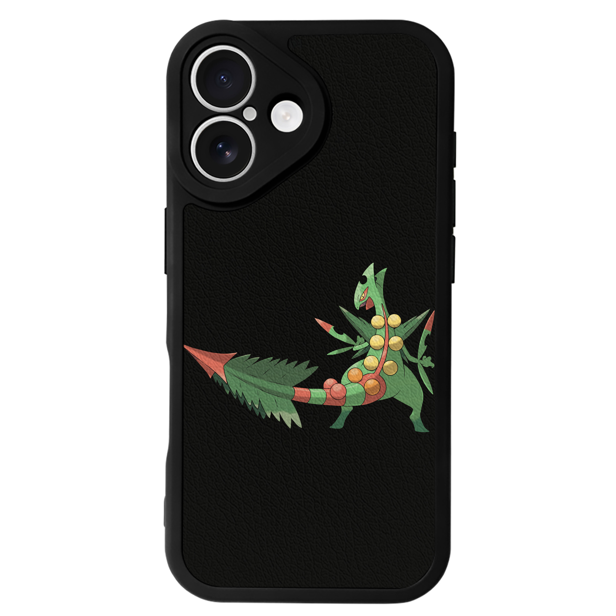 （画像用） ポケットモンスター Pokémon 【iPhone 16シリーズ対応】シリコンスマホケース（レザー調） 材質：シリコン